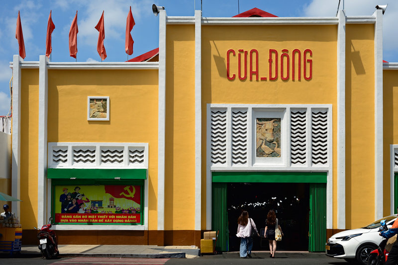 Einer der vielen Märkte in Stadt